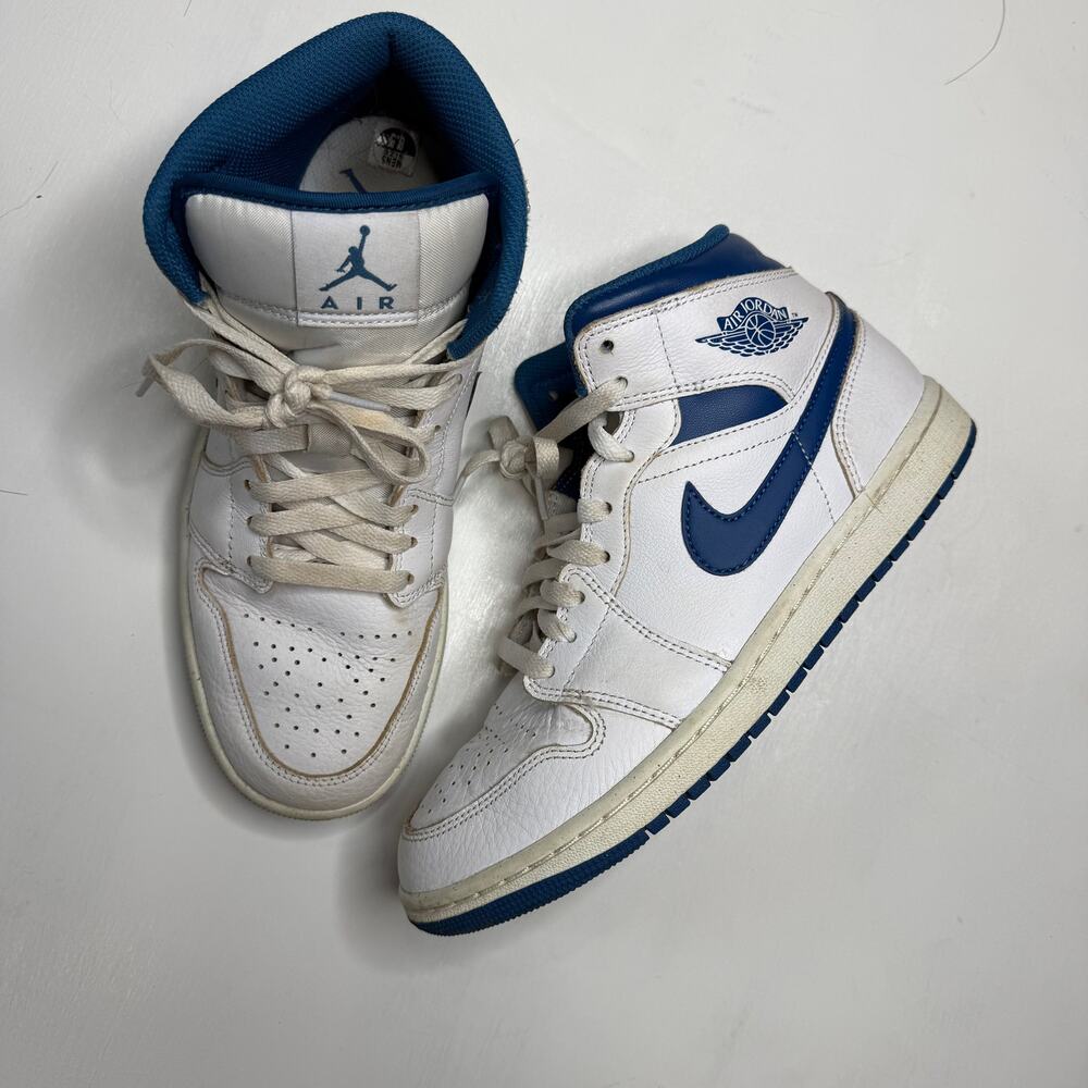 Nike Air Jordan Mid SE Industrial Blue - Men's 8.5